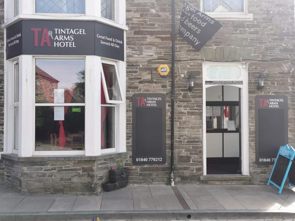 Tintagel Arms Bed And Breakfast Exterior foto