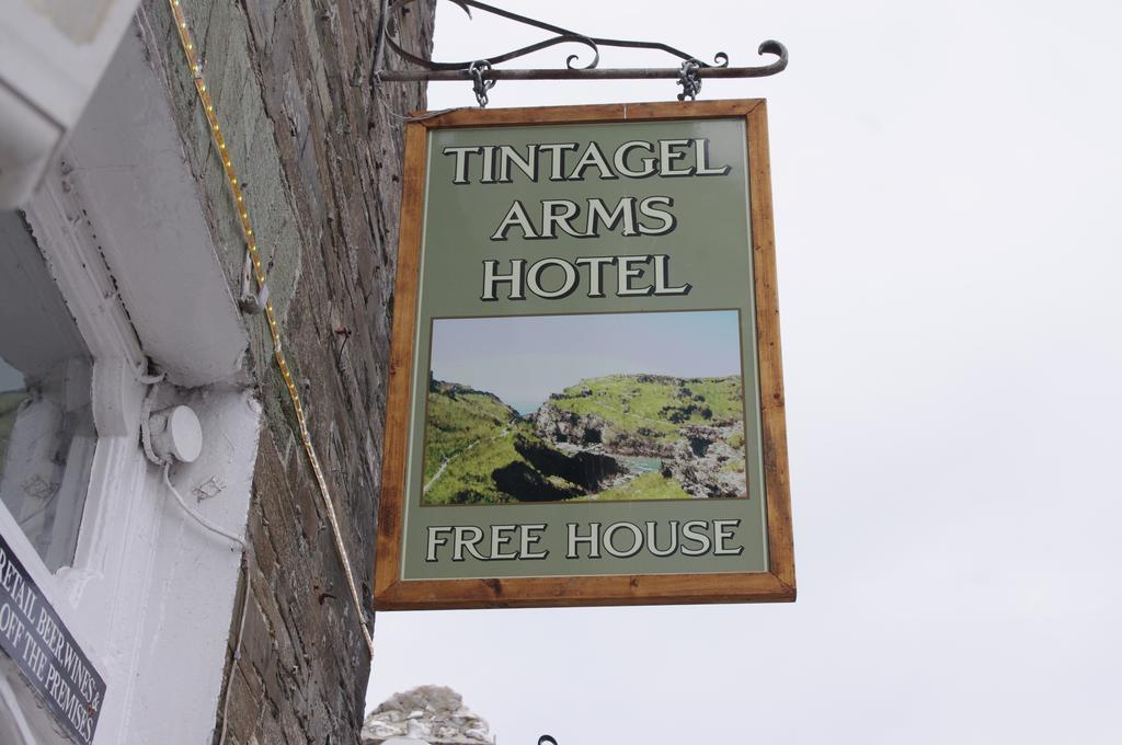 Tintagel Arms Bed And Breakfast Exterior foto
